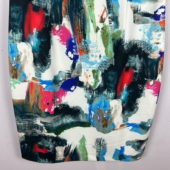 Joseph Ribkoff Multicolor Abstract Dress - Picture 4 of 12